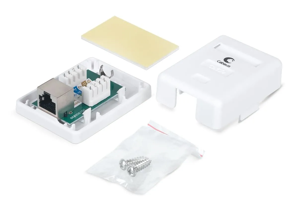 Cabeus WS-8P8C-Cat.5e-SH-1