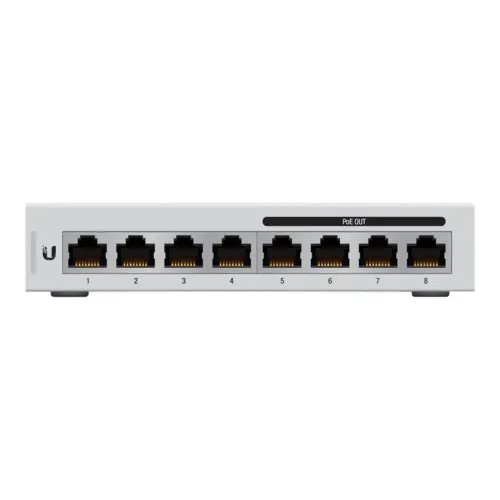 Коммутатор Ubiquiti US-8-60W-EU (1000 Base-TX (1000 мбит/с), Без SFP портов) Коммутатор Ubiquiti US-8-60W-EU (1000 Base-TX (1000 мбит/с), Без SFP портов)