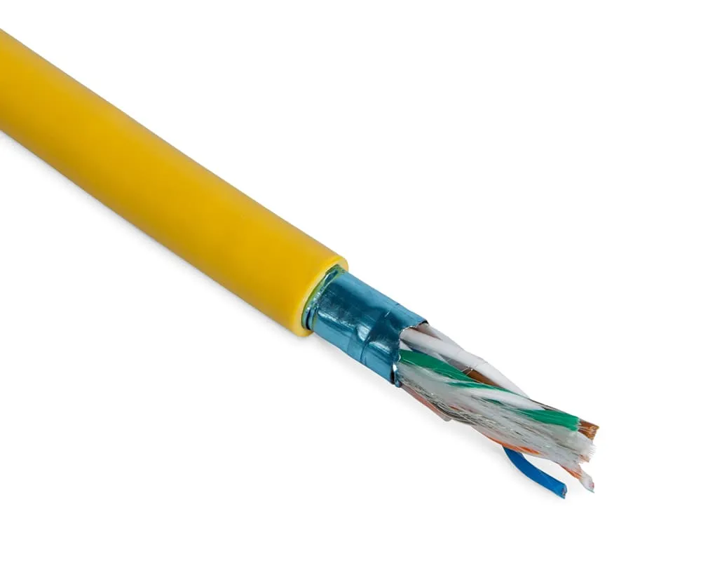 Hyperline FUTP4-C5E-P26-IN-LSZH-YL-100