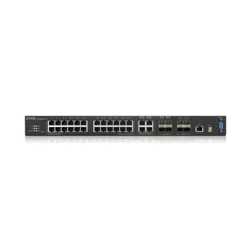 Коммутатор Zyxel XGS4600-32 XGS4600-32-ZZ0102F (1000 Base-TX (1000 мбит/с), 4 SFP порта)
