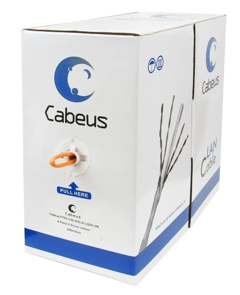 Cabeus FTP-4P-Cat.5e-SOLID-LSZH Cabeus FTP-4P-Cat.5e-SOLID-LSZH