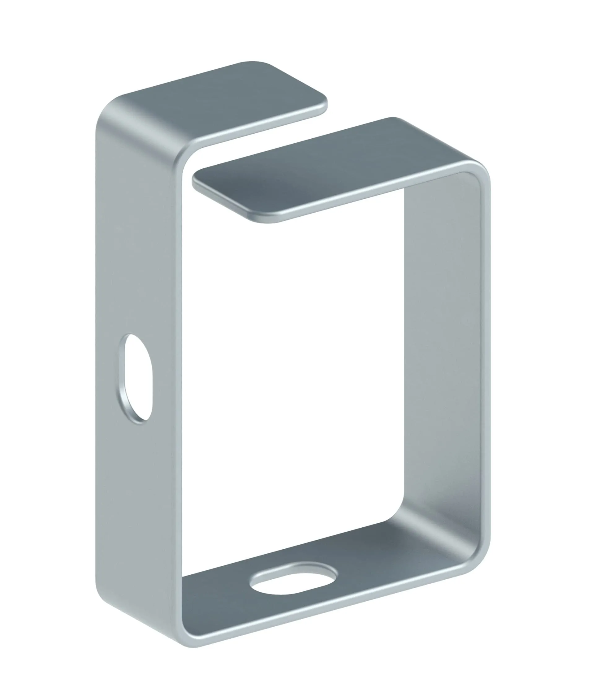 Кабельный организатор кольцо, 65х45 мм, серый RUSRACK 