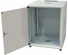 Шкаф телекоммуникационный напольный ZPAS WZ-4317-01-02-011 19" 12UU 600x500x604мм