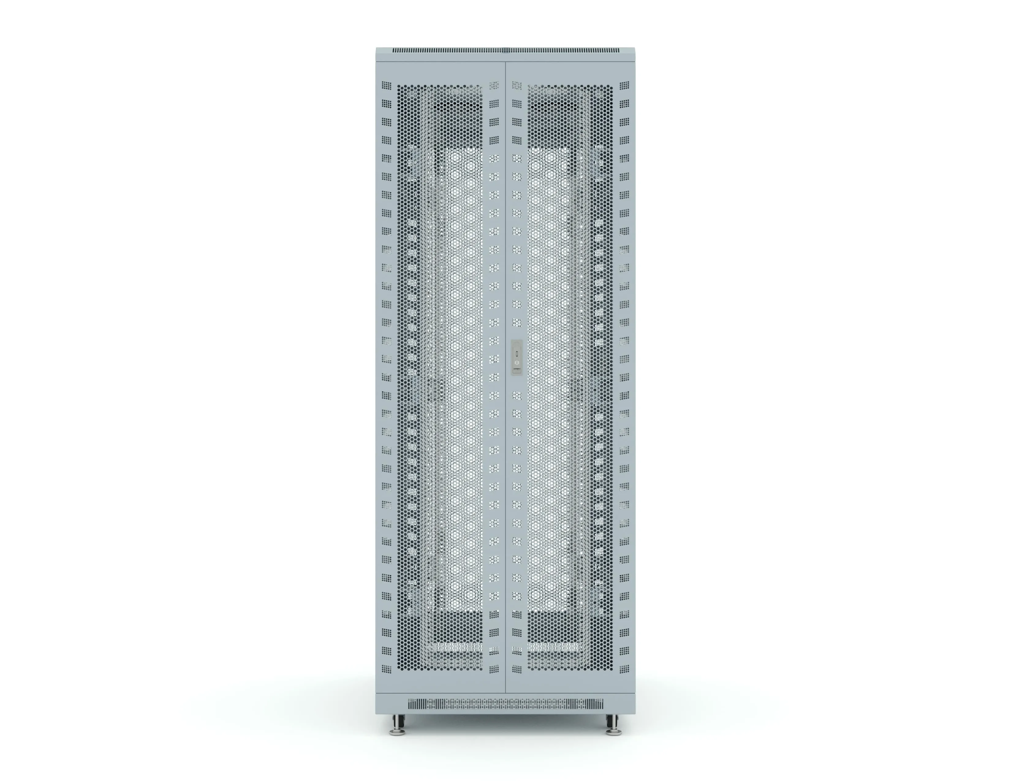 RUSRACK 42U 800х1000, перф. дверь RUSRACK 42U 800х1000, перф. дверь