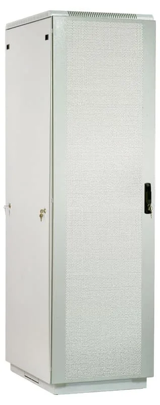 Шкаф телекоммуникационный напольный 42U (600 × 600) дверь перфорированная Шкаф телекоммуникационный напольный 42U (600 × 600) дверь перфорированная