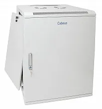 Шкаф телекоммуникационный настенный Cabeus SH-05F-18U60/35m 19" 18U 600x350мм