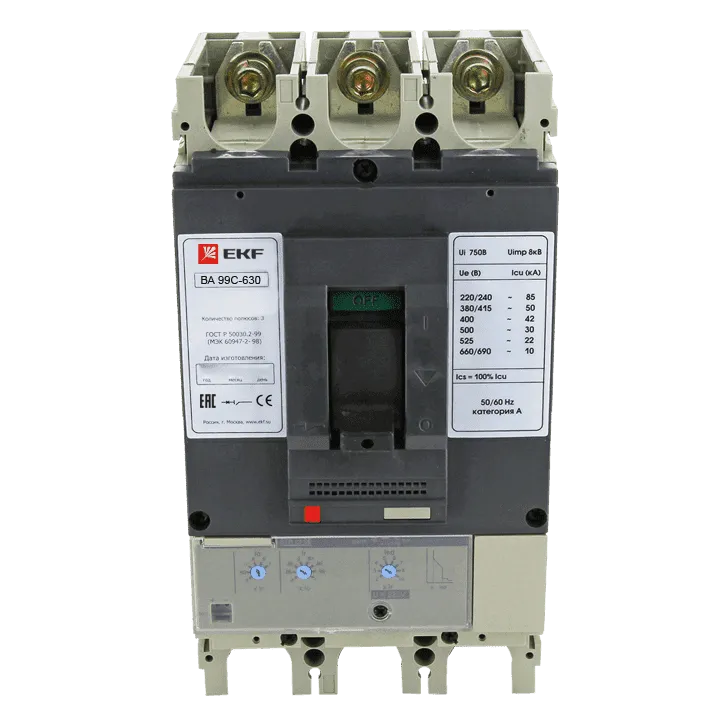 ВА-99C (Compact NS) 630/630А 3P 45кА EKF ВА-99C (Compact NS) 630/630А 3P 45кА EKF