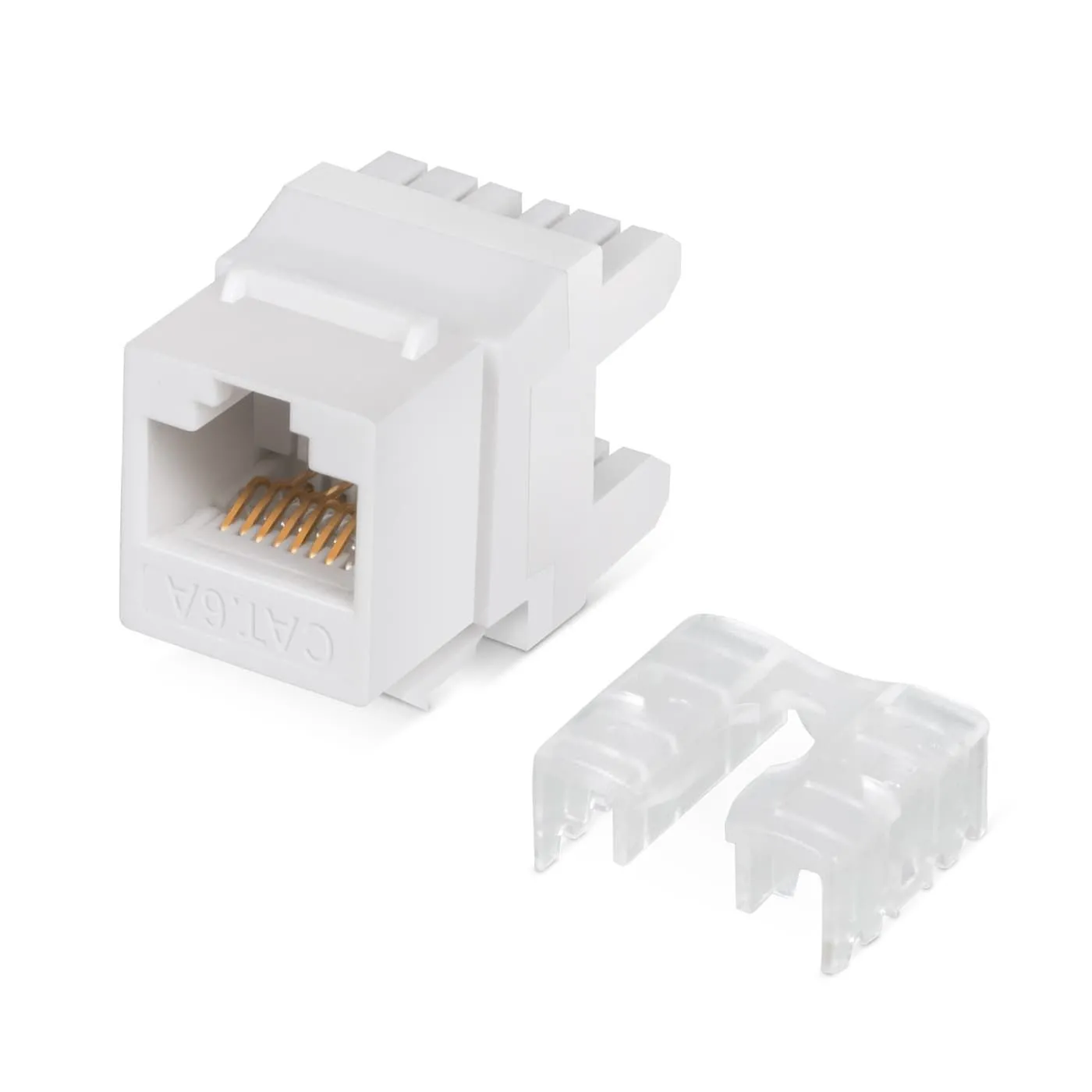 Cabeus KJ-RJ45-Cat.6A-180 Degree