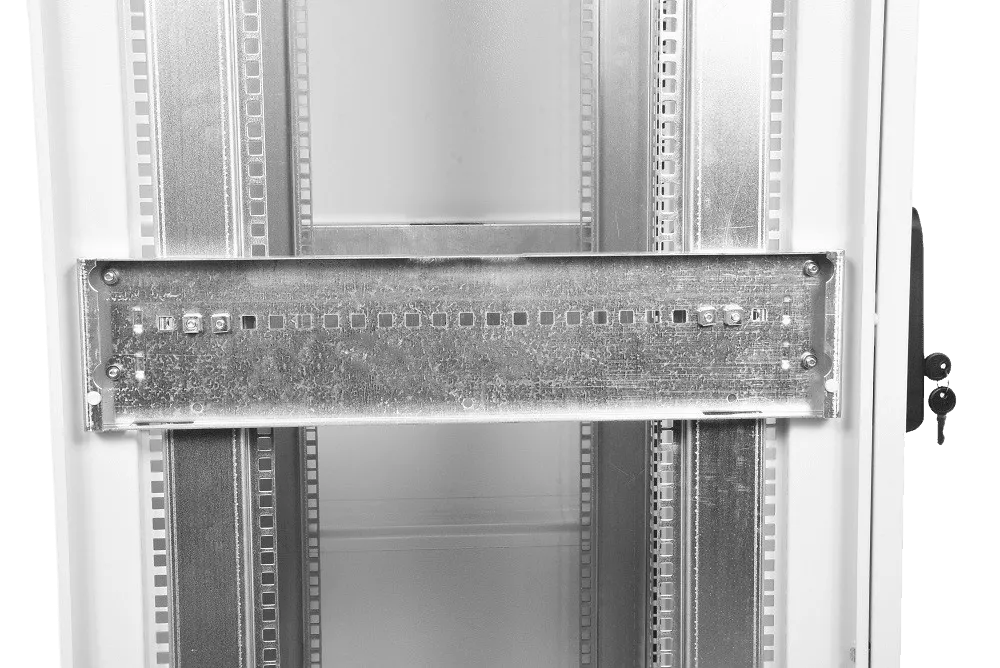 .Шкаф телекоммуникационный напольный 38U (600 × 1000) дверь стекло