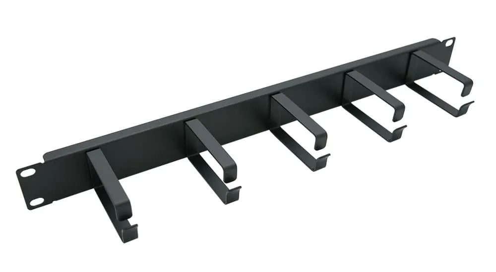 Кабельный органайзер, 5 колец (JB08-1U-BK)