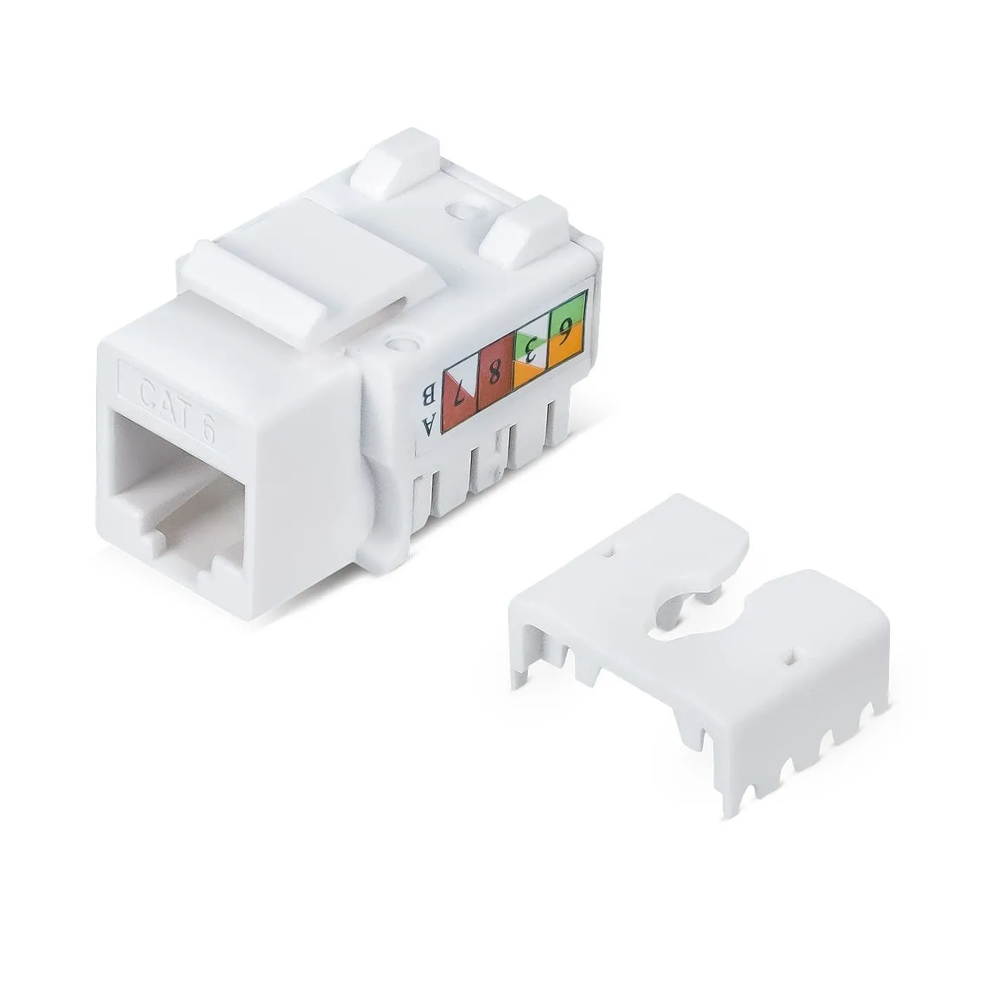 Cabeus KJ-RJ45-Cat.6-90