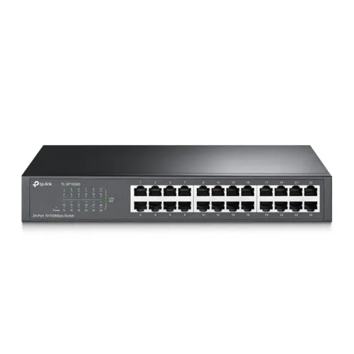 Коммутатор TP-Link TL-SF1024D TL-SF1024D(UN) (100 Base-TX (100 мбит/с), Без SFP портов)