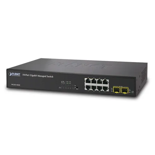 Коммутатор Planet WGSD-10020 (1000 Base-TX (1000 мбит/с), 2 SFP порта) Коммутатор Planet WGSD-10020 (1000 Base-TX (1000 мбит/с), 2 SFP порта)