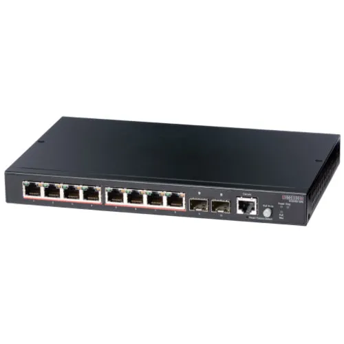 Коммутатор Edge-corE ECS2100-10PE (1000 Base-TX (1000 мбит/с), 2 SFP порта) Коммутатор Edge-corE ECS2100-10PE (1000 Base-TX (1000 мбит/с), 2 SFP порта)