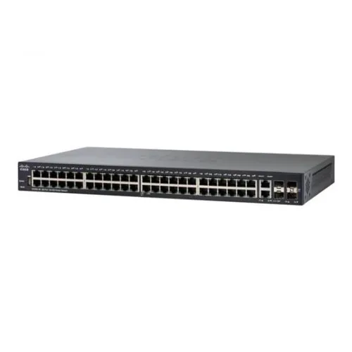 Коммутатор Cisco SF250-48HP-K9-EU (100 Base-TX (100 мбит/с), 2 SFP порта)