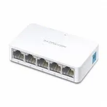 Коммутатор Mercusys MS105 (100 Base-TX (100 мбит/с), Без SFP портов)