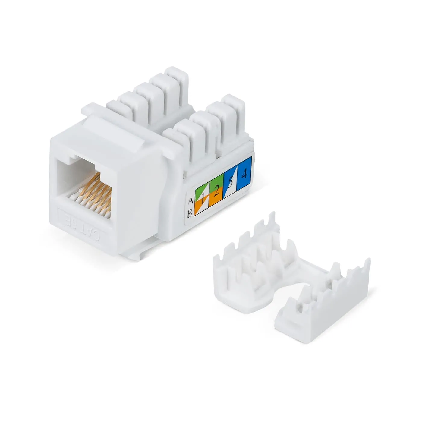 Cabeus KJ-RJ45-Cat.5E-90