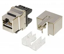 Модуль Keystone Cabeus KJ-RJ45-Cat.5E-SH-180 19" кабель 5e  белый