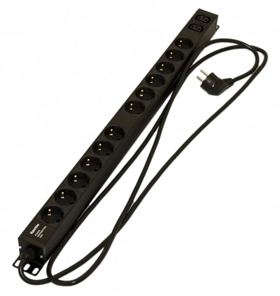 Hyperline SHE-12SH-2IEC-2.5EU