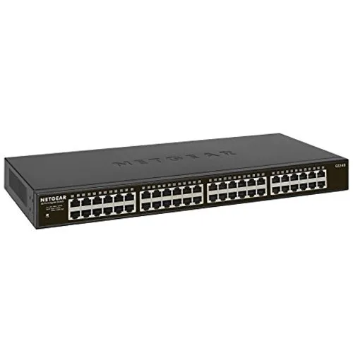 Коммутатор NETGEAR GS348-100EUS (1000 Base-TX (1000 мбит/с), 4 SFP порта) Коммутатор NETGEAR GS348-100EUS (1000 Base-TX (1000 мбит/с), 4 SFP порта)