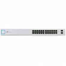 Коммутатор Ubiquiti  UniFi US-24 (NON-POE) (1000 Base-TX (1000 мбит/с), 2 SFP порта)