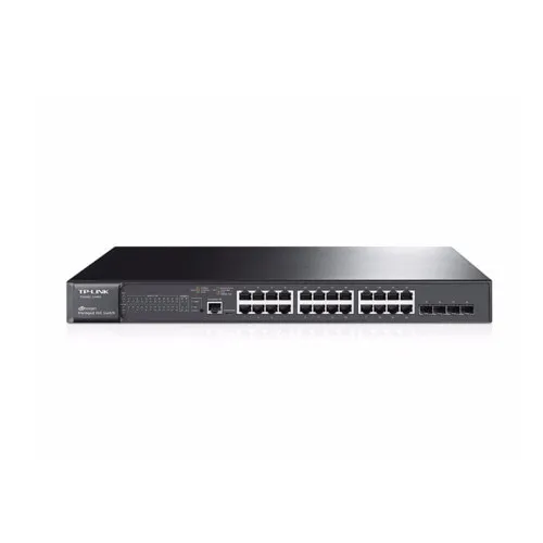 Коммутатор TP-Link T2600G-28MPS (1000 Base-TX (1000 мбит/с), 4 SFP порта)