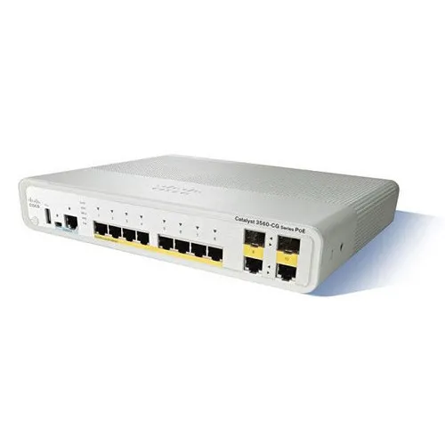 Коммутатор Cisco Catalyst 2960C-8TC-S WS-C2960C-8TC-S (100 Base-TX (100 мбит/с), 2 SFP порта)