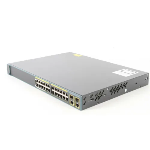 Коммутатор Cisco Catalyst 2960-Plus WS-C2960+24LC-L (100 Base-TX (100 мбит/с), 2 SFP порта)