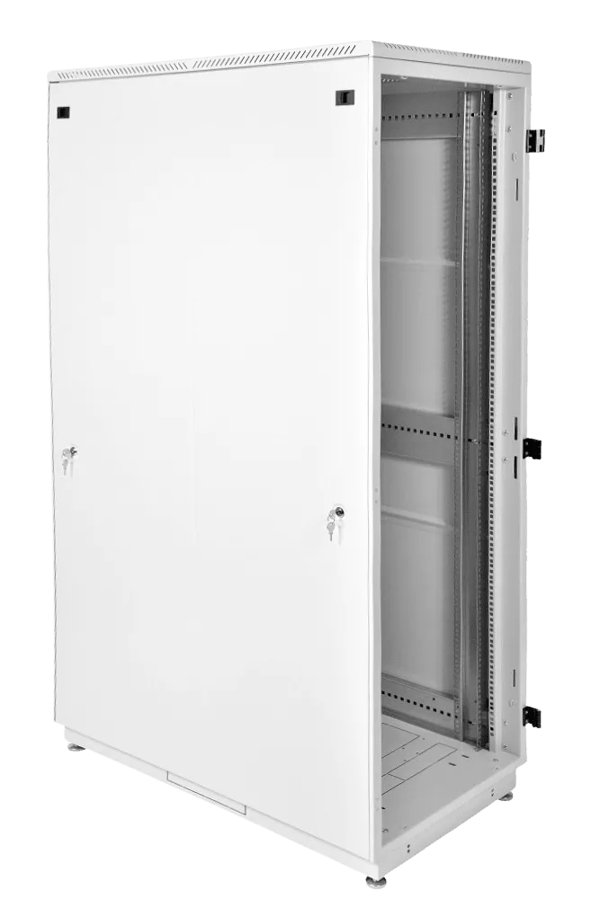 Шкаф телекоммуникационный напольный 47U (600 × 1000) дверь металл