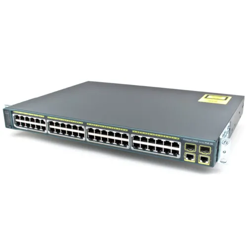 Коммутатор Cisco Catalyst 2960 Plus TC-L WS-C2960R+48TC-L (100 Base-TX (100 мбит/с), 2 SFP порта)