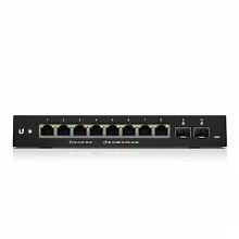 Коммутатор Ubiquiti  EdgeSwitch 10XP ES-10XP-EU (1000 Base-TX (1000 мбит/с), 2 SFP порта)