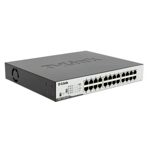 Коммутатор D-link DGS-1100-24P/ME (1000 Base-TX (1000 мбит/с), Без SFP портов) Коммутатор D-link DGS-1100-24P/ME (1000 Base-TX (1000 мбит/с), Без SFP портов)