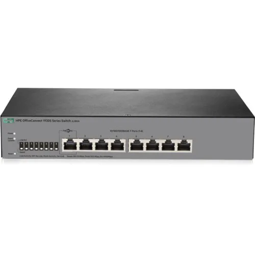 Коммутатор HPE 1920S JL380A#ABB (1000 Base-TX (1000 мбит/с), Без SFP портов)