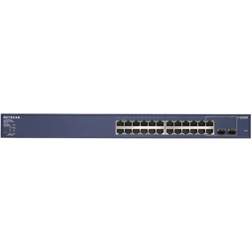 Коммутатор NETGEAR GS724TP-200EUS (1000 Base-TX (1000 мбит/с), 2 SFP порта) Коммутатор NETGEAR GS724TP-200EUS (1000 Base-TX (1000 мбит/с), 2 SFP порта)