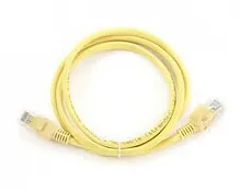 Патч-корд медный Gembird PP12-0.5M/Y 19" кабель 5e  желтый Патч-корд медный Gembird PP12-0.5M/Y 19" кабель 5e  желтый