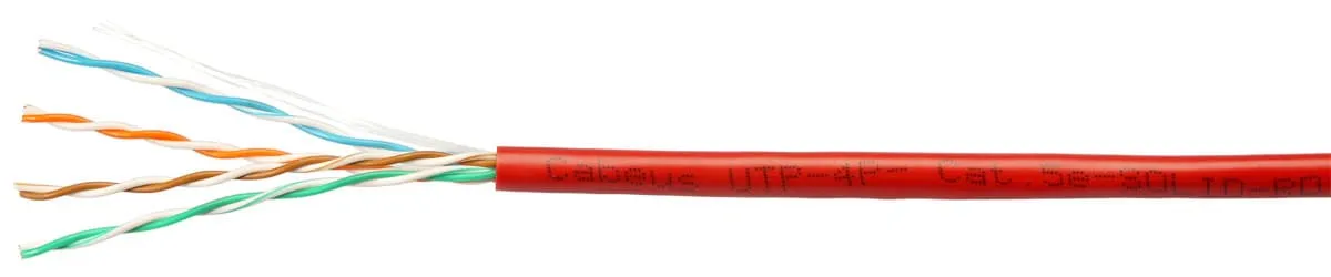 Cabeus UTP-4P-Cat.5e-SOLID-RD Cabeus UTP-4P-Cat.5e-SOLID-RD