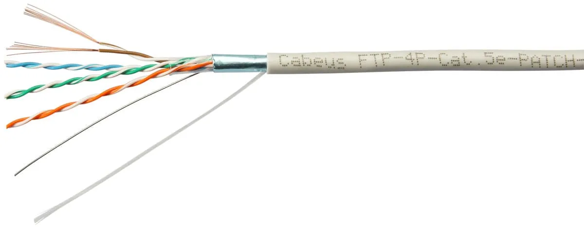 Cabeus FTP-4P-Cat.5e-PATCH-GY Cabeus FTP-4P-Cat.5e-PATCH-GY