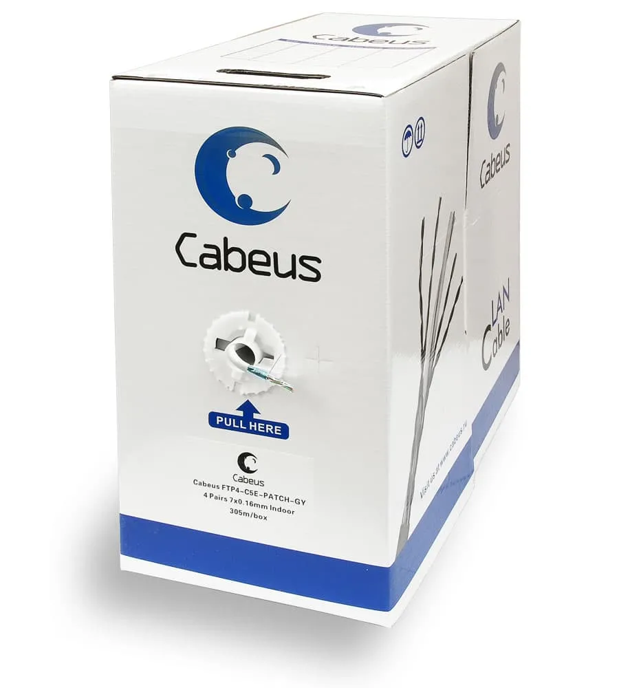 Cabeus FTP-4P-Cat.5e-PATCH-GY Cabeus FTP-4P-Cat.5e-PATCH-GY